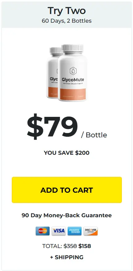 Glycomute 2 bottle